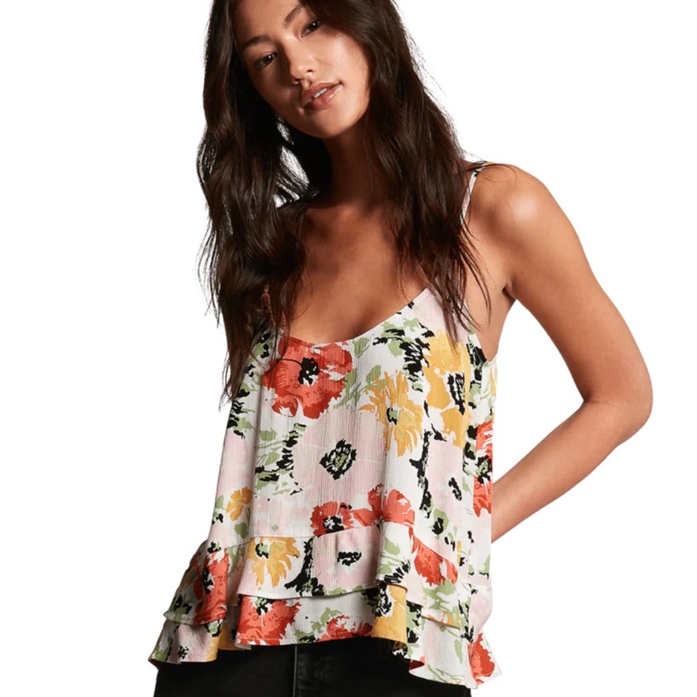 Volcom Floral Tank